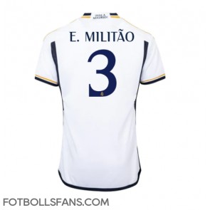 Real Madrid Eder Militao #3 Replika Hemmatröja 2023-24 Kortärmad